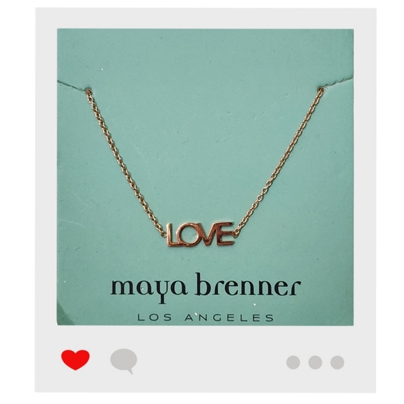 maya brenner Jewelry - 🆕️ Maya Brenner gold LOVE bracelet